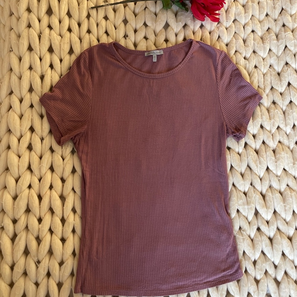 Ribbed Tee - Picture 3 of 3